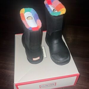 Rainbow Sherpa Boots size UK 11 US 12